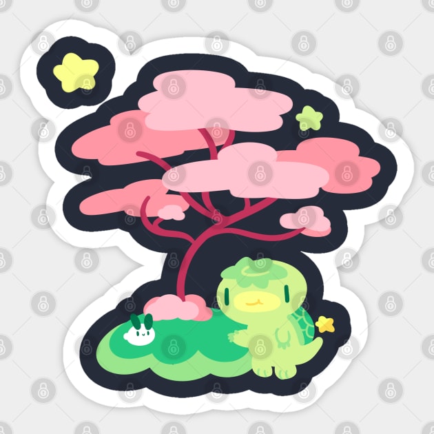 Kappa Pal Sticker by Chaobunnies